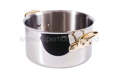 Safico Capsule Bottom Stainless Steel Stock Pot With Faucet