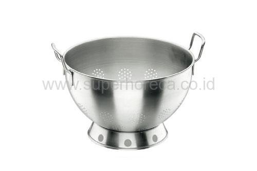 Lacor 18 10 Stainless Steel Spherical Footer Colander With Handles