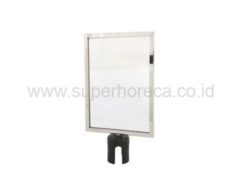 Signboard w/ Black PLC Holder